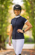 BARE Pro Mesh Competition Shirt - Navy and White
